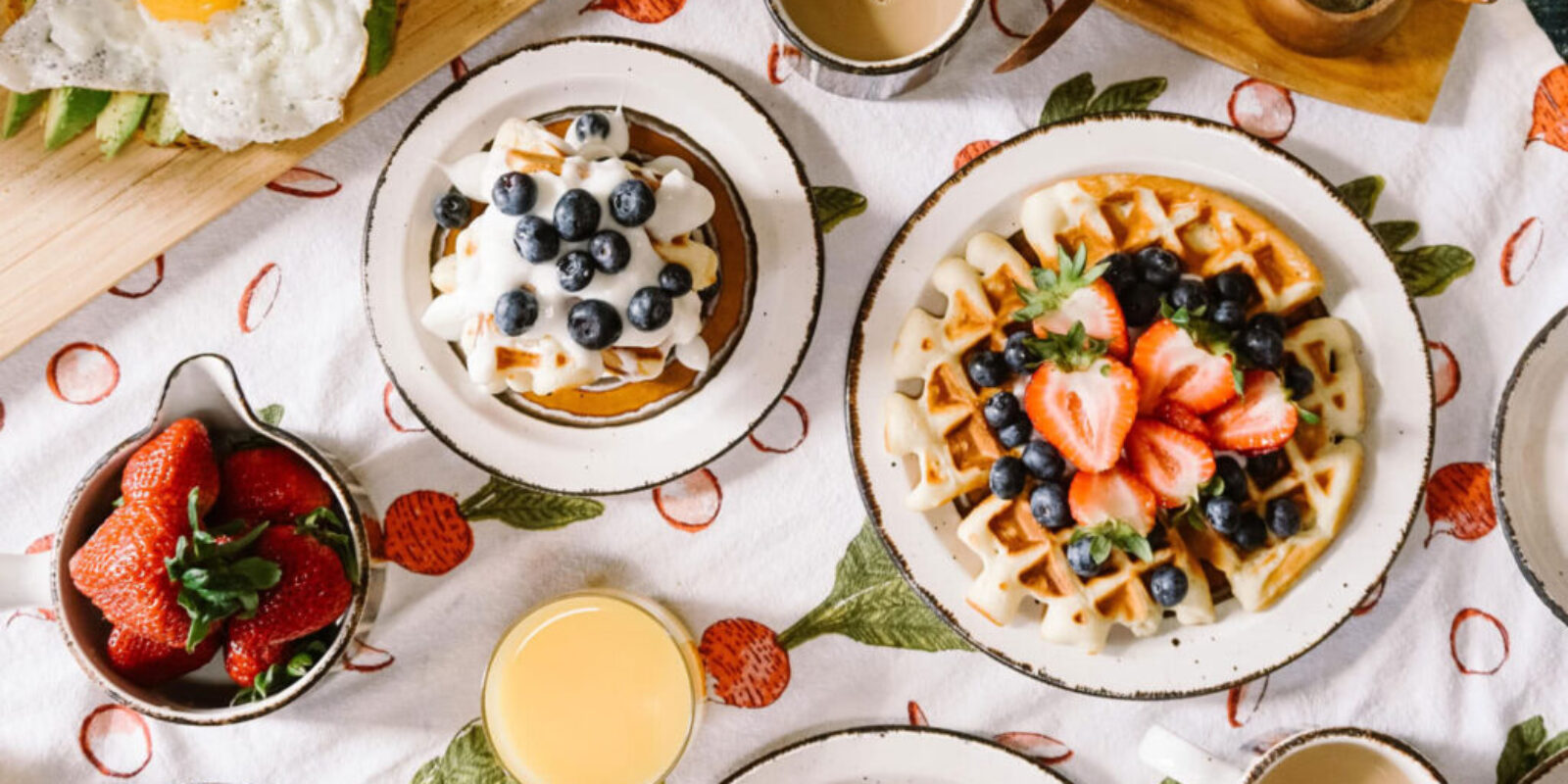 strawberry-waffle