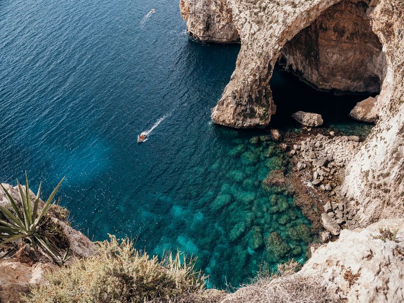Malta blue grotto