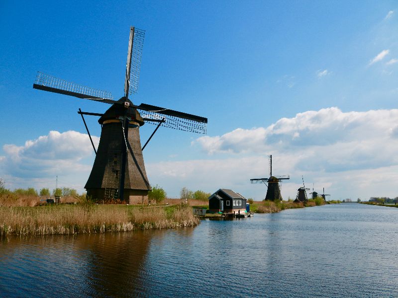 Netherlands kinderdijk