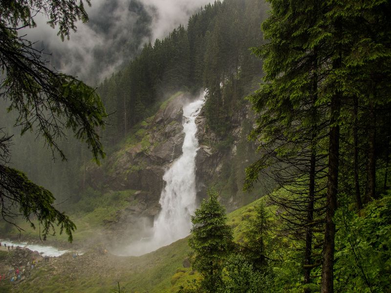 Austria krimml waterfalls