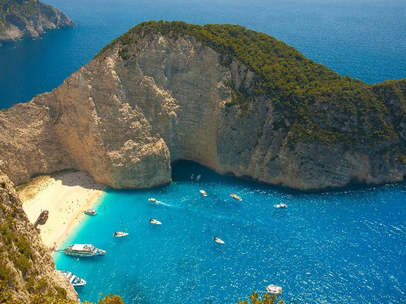 Greece navagio beach