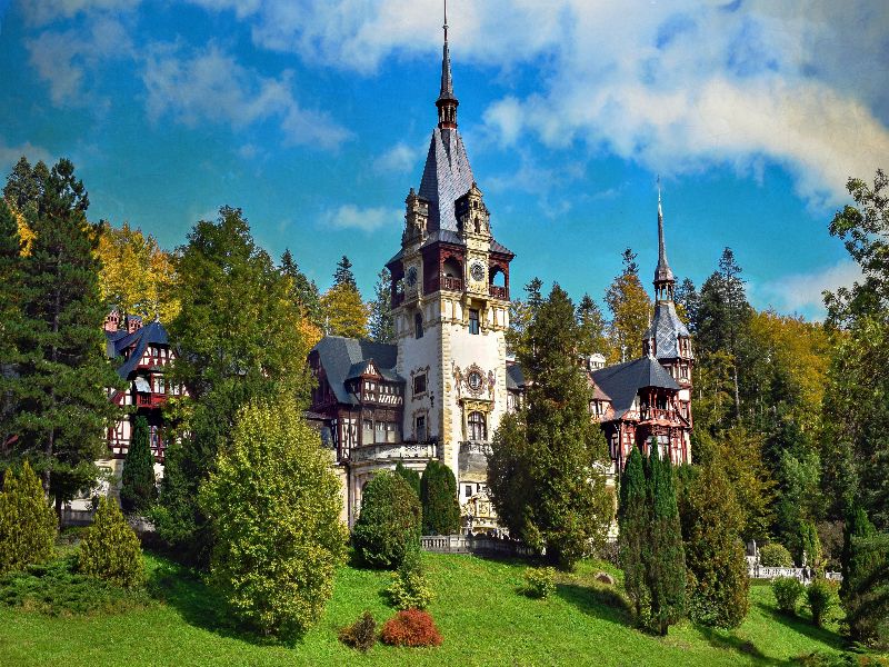 romania peles castel