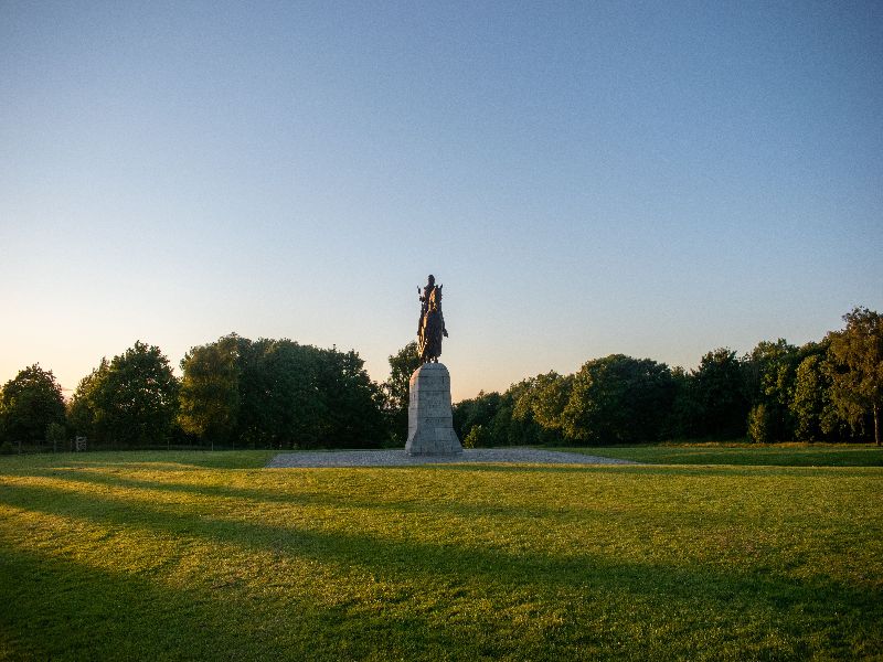 Belgium waterloo battlefield