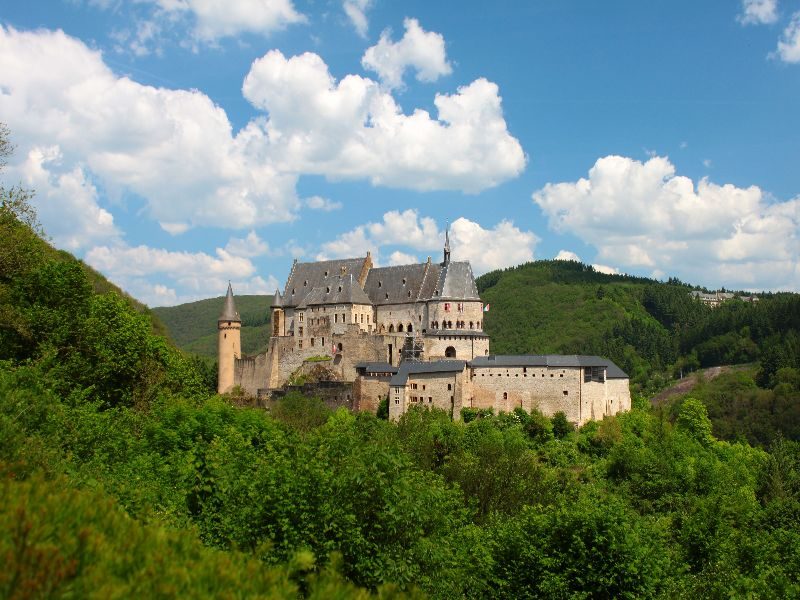 vianden castle.